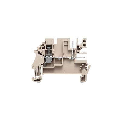 Weidmüller 1143040000 Collegamento a terra A vite Beige scuro 50 pz.