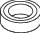 Prázdny valcovitý valec; pri pohľade zhora ukazuje lemovaný otvor.