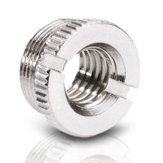 Adam Hall 3/8-5/8 Gevindadapter Diameter:16 mm Indvendigt gevind: 3/8 Udvendigt gevind: 5/8