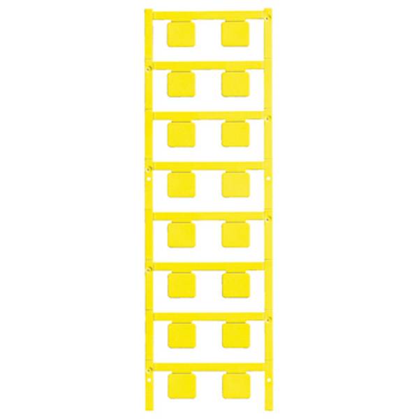 Weidmüller 1131930000 CC 15/17 MC NE GE značenie prístrojov Druh montáže: prichytenie sponami Potlačiteľná plocha: 15 x 17 mm žltá Počet markerov: 80 80 ks