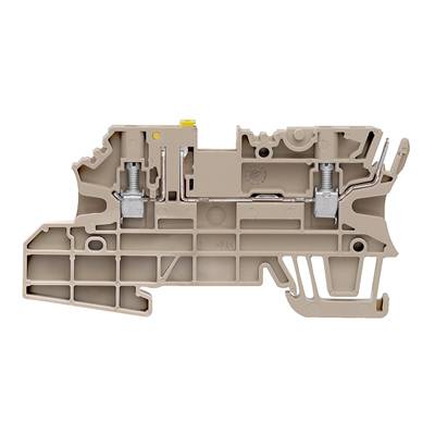Weidmüller 1143000000 Morsetto sezionatore di misurazione A vite Beige scuro 50 pz.