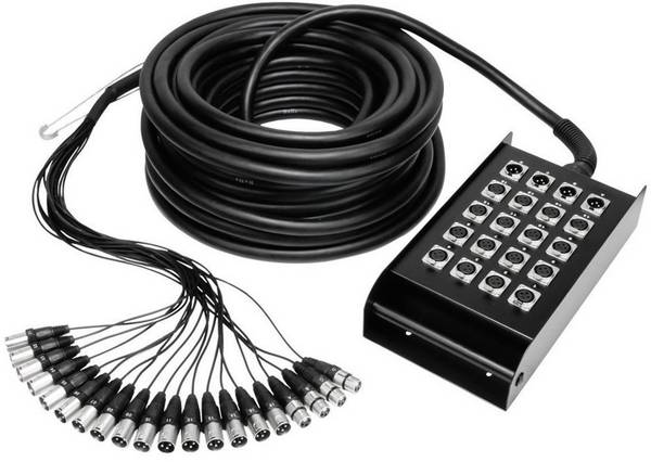 AH Cables K20C30 multicore kábel 30 m Počet vstupov:16 x Počet výstupov:4 x
