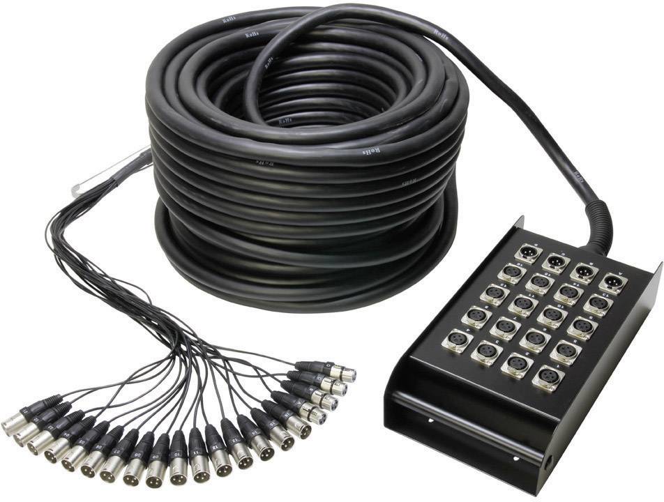 AH Cables K20C50 Cavo Multicore 50.00 m Numero di ingressi:16 x Num. uscite:4 x
