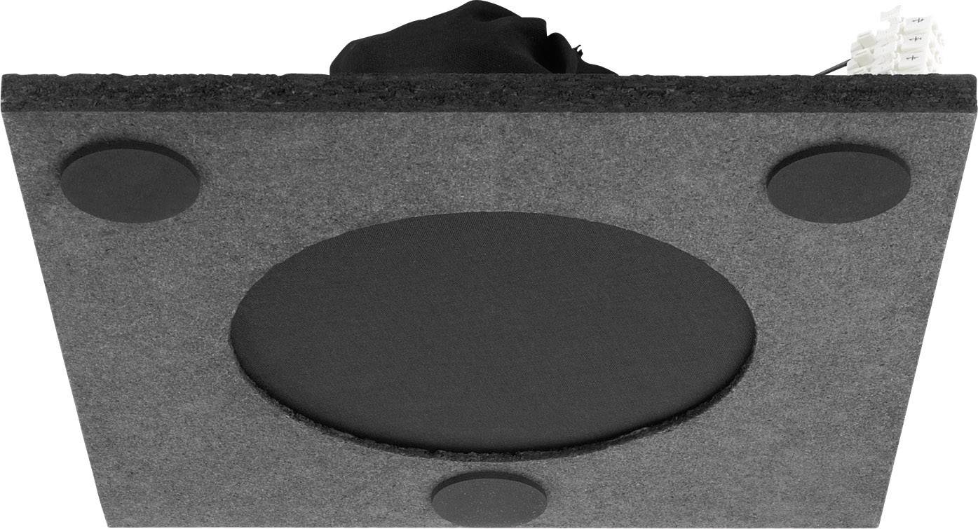 Haut-parleur ELA encastrable Monacor EDL-310L 10 W noir 1 pc(s)