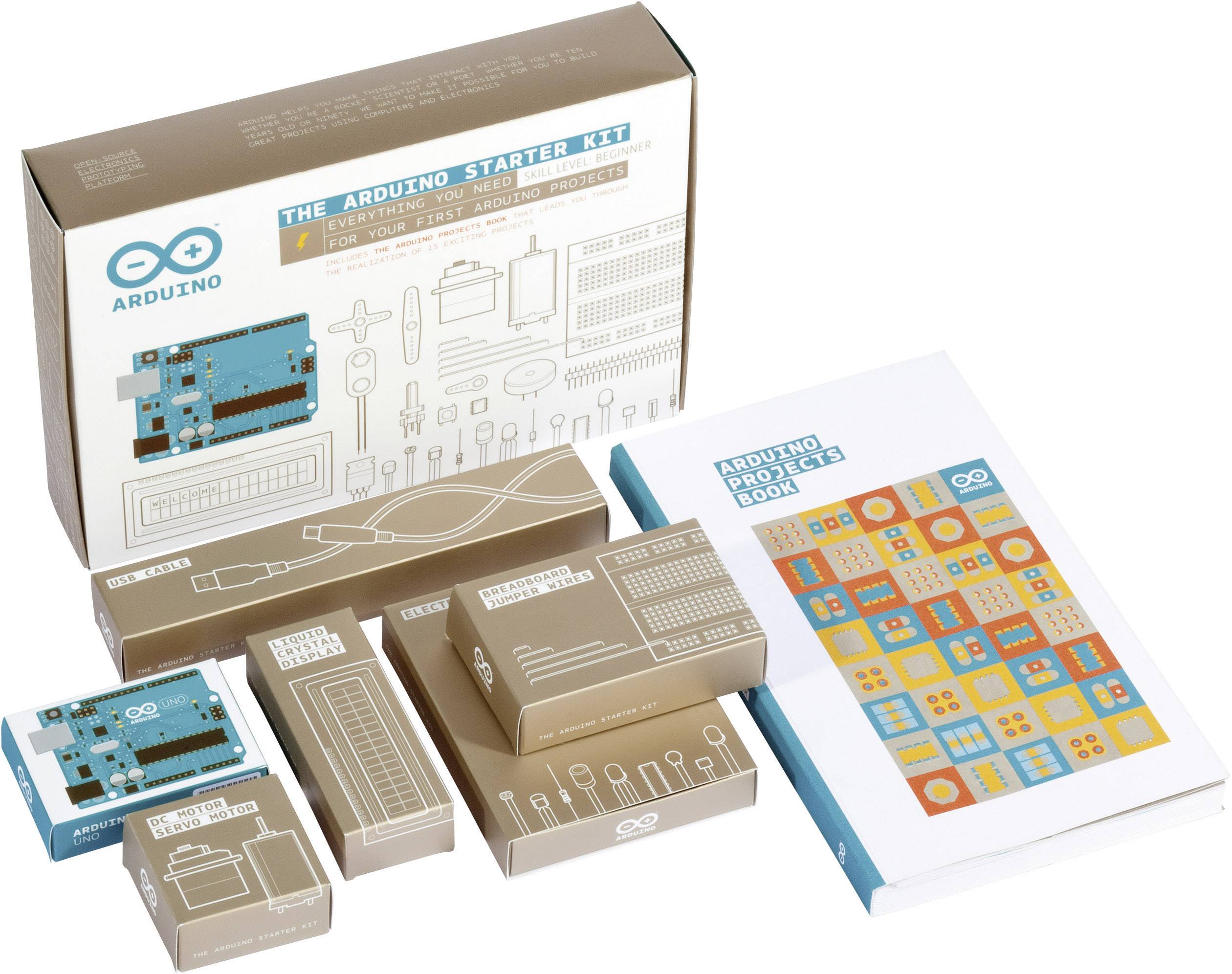 Kit Arduino UNO Starter Kit (English) Education in Inglese