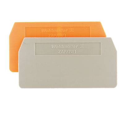Weidmüller 1608760000 Afslutningsplade Orange 50 stk