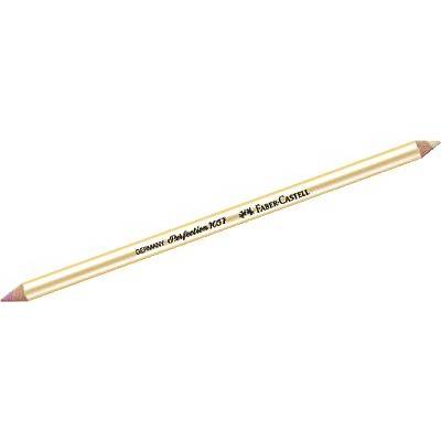 Béžová ceruzka s nápisom 'Faber-Castell', 'Germany' a 'Perfection 7058'.