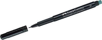 Faber-Castell Penna per lucidi da proiezione 1523 MULTIMARK S permanent 152399 Nero