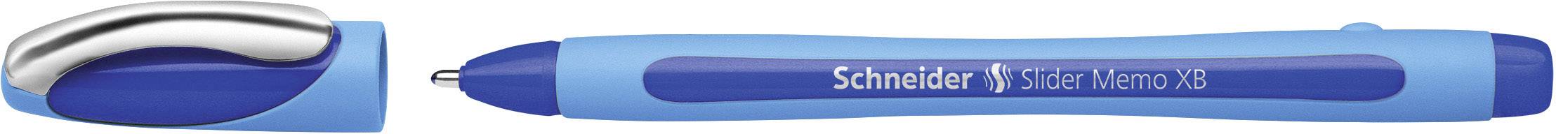 Schneider Schreibgeräte 1 pz. Slider Memo XB 150203 Penna 0.5 mm Colore di scrittura: Blu N/A