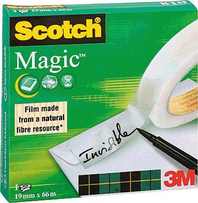 Magic Teip – Usynlig, Vannbasert Klebeevne (3m8101966, 12 Eske)