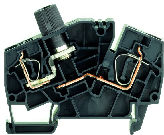 Weidmüller 1820950000 Morsetto componibile portafusibili A molla Nero 20 pz.