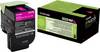 Lexmark 802HM toner originál purpurová Maximálny rozsah stárnek 3000 Seiten