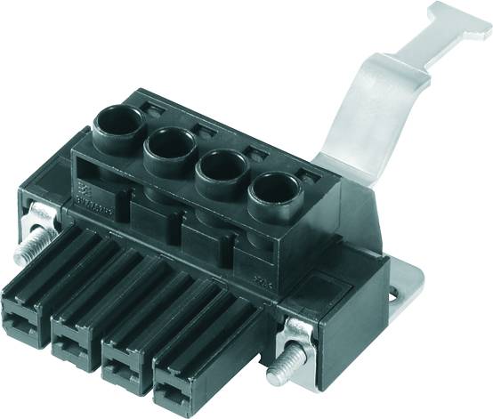 Morsettiera per cavo Weidmüller BV/SV Totale poli 5 Passo: 7.62 mm 1933360000 25 pz.
