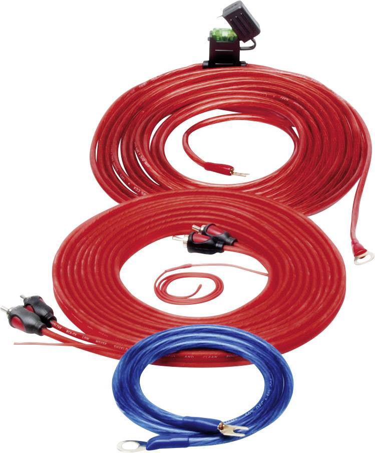 SINUSLIVE Set de connexion pour ampli HiFi auto  KS-6 