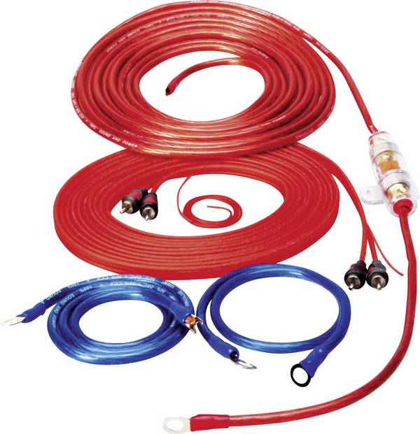 Sinuslive KS-10 sada na pripojenie Hi-Fi zosilňovača do auta 10 mm²