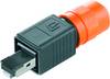 Weidmüller IE-PS-V04P-RJ45-FH dátový zástrčkový konektor pre senzory - aktory, 1963160000, 10 ks
