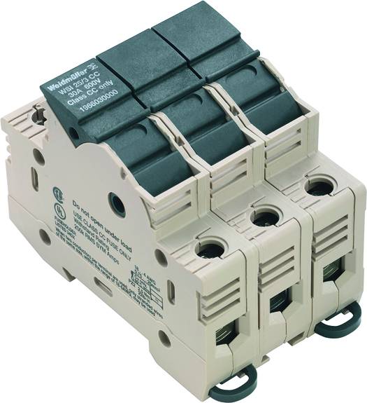 Weidmüller 1966030000 Morsetto componibile portafusibili A vite Beige scuro 4 pz.