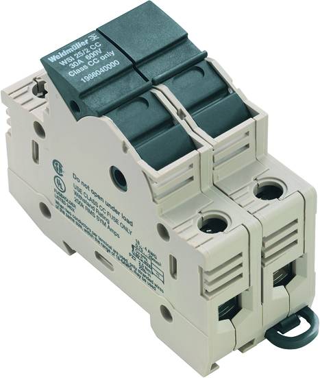 Weidmüller 1966040000 Morsetto componibile portafusibili A vite Beige scuro 6 pz.