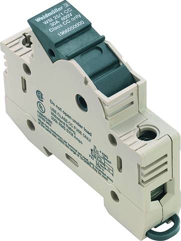 Weidmüller 1966050000 Morsetto componibile portafusibili A vite Beige scuro 12 pz.