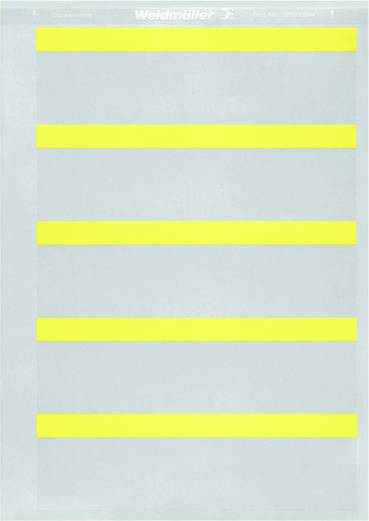 Weidmüller 1109130000 THM WRITEON 25,4/62 WS Stampante per sistema di etichettatura Tipo di montaggio: colla Superficie stampabile: 25.40 x 62 mm Bian