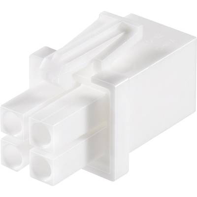 TE Connectivity zástrčkový konektor na kábel Universal-MATE-N-LOK Počet pólov 4 Raster (rozteč): 4.14 mm 172338-1 1 ks