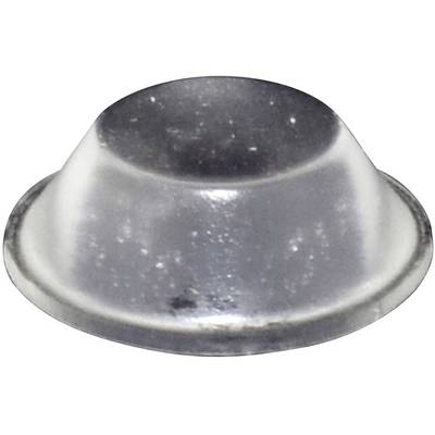 TOOLCRAFT PD2019C podstavná nôžka prístrojová samolepiace, guľatá priehľadná (Ø x v) 19 mm x 6 mm 1 ks