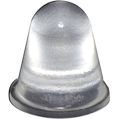 TOOLCRAFT PD3216C podstavná nôžka prístrojová samolepiace, guľatá priehľadná (Ø x v) 16.6 mm x 16.6 mm 1 ks