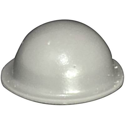 TOOLCRAFT PD2150G podstavná nôžka prístrojová samolepiace, guľatá sivá (Ø x v) 16 mm x 7.9 mm 1 ks