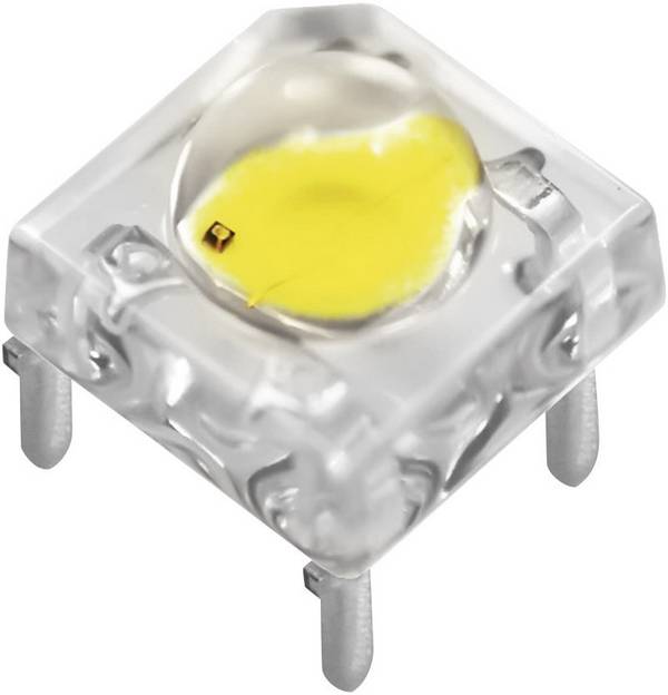 Nichia NSPBR70BSS LED s vývodmi modrá pravouhlý 7.6 x 7.6 mm 100 ° 30 mA 3.4 V