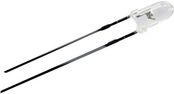 Nichia NSPG300D LED s vývodmi zelená guľatý 3 mm 36100 mcd 15 ° 20 mA 3.2 V