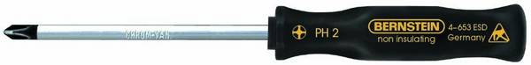 BERNSTEIN Tools for Electronics Bernstein Werkzeugfabrik 4-653 dielňa krížový skrutkovač PH 2 Dĺžka drieku: 100 mm
