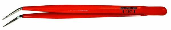 BERNSTEIN Tools for Electronics 5-107-6 izolovaná pinzeta   špicatý, zahnutý 150 mm