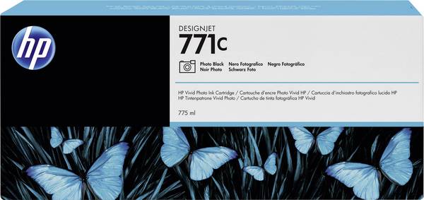 HP Ink 771C originál foto čierna 775 ml B6Y13A 1 ks