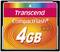 Transcend 4GB CompactFlash pamäťová karta s rýchlosťou zápisu 133x.
