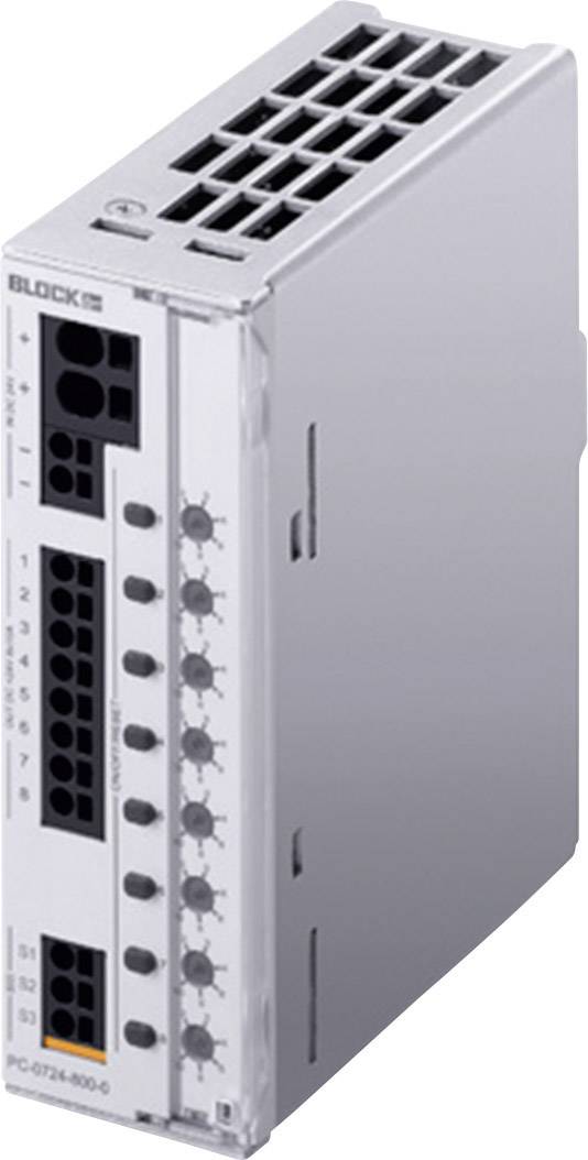 BLOCK PC-0724-480-0 elektronický ochranný spínač 24 V/DC 10 A Počet výstupov:8 x Obsah 1 ks