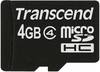 Transcend Standard pamäťová karta micro SDHC 4 GB Class 4