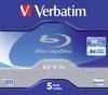 Verbatim 43748 Blu-ray BD-R DL 50 GB 5 ks Jewelcase