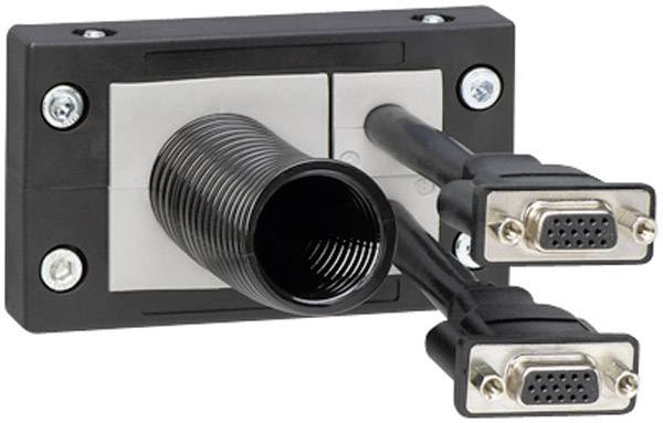 Icotek KEL 10/3 Profilo per introduzione cavi Poliammide Nero 1 pz.