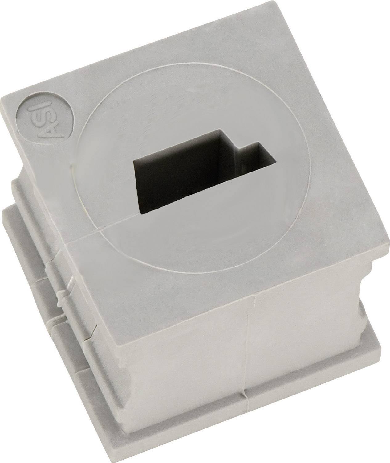 Icotek KT-ASI Passacavo scanalato Gomma Grigio 1 pz.