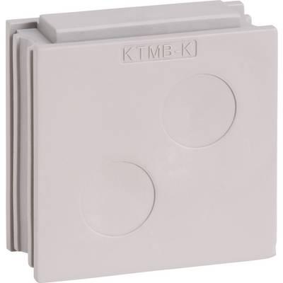 Sivý, štvorcový plastový kryt s razením 'KTMB-K'. Má dve okrúhle priehlbiny a hranu so stupňovitým tvarom.