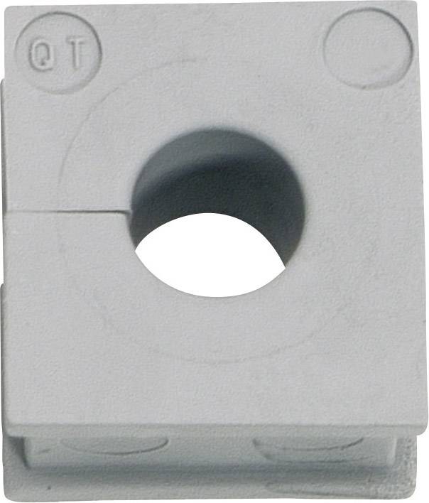 Icotek QT 10 Passacavo Ø (max.) 11 mm Gomma Grigio 1 pz.