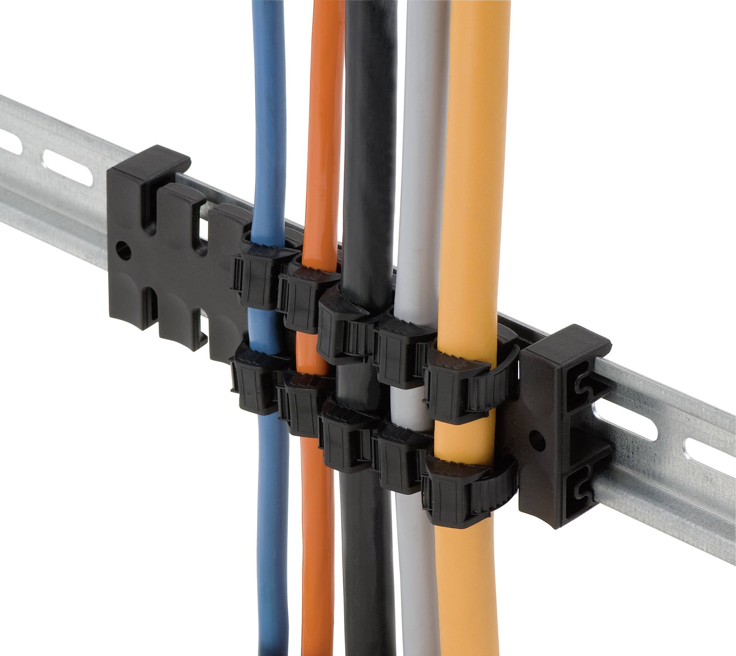 Icotek KZL 140 Listello antistrappo Poliammide Nero 1 pz.