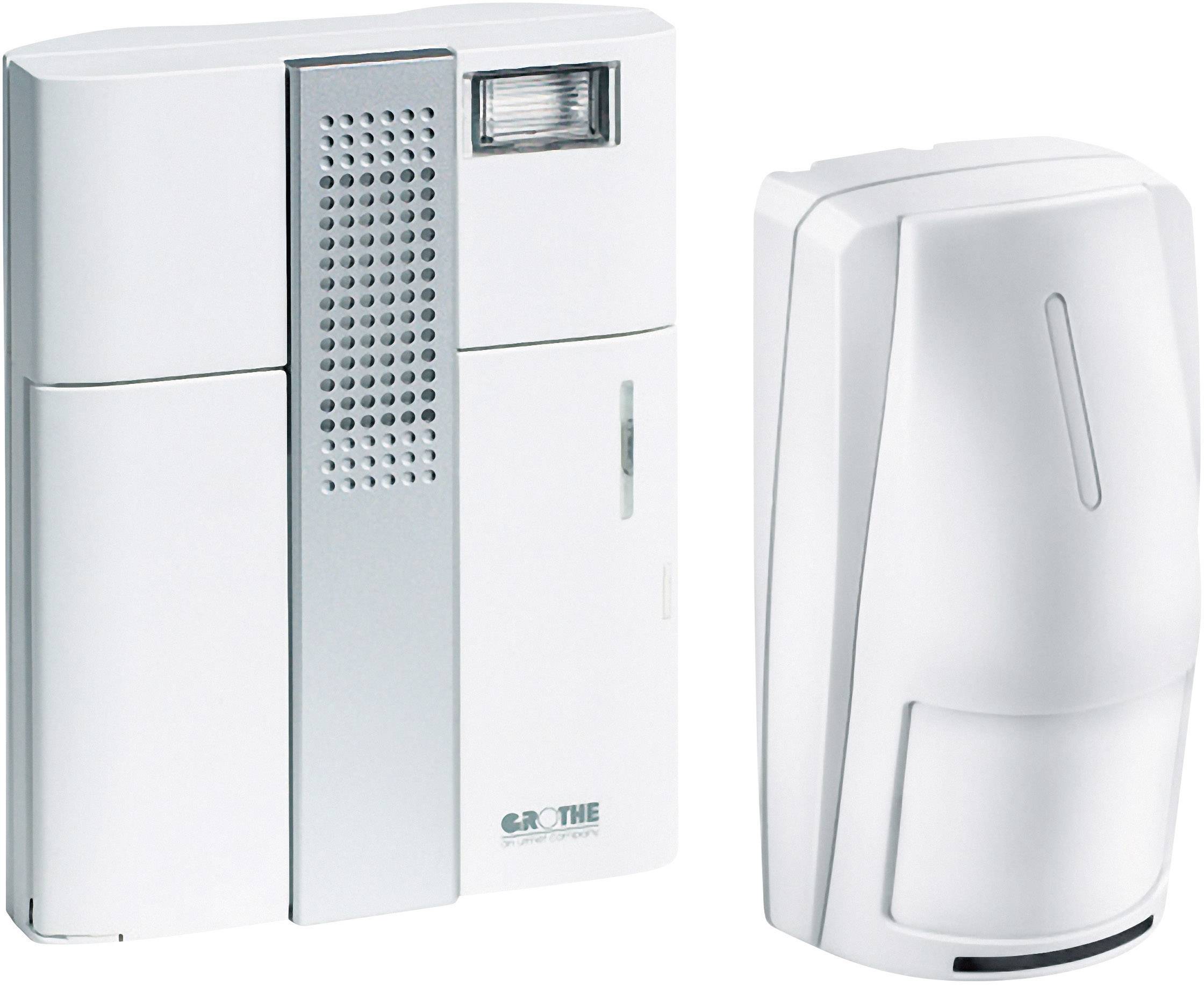 Campanello senza fili Kit completo con sensore di movimento Grothe 43315 Mistral 300M