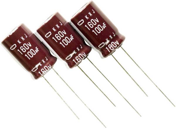 Europe ChemiCon EKXJ401ELL100MJ16S elektrolytický kondenzátor radiálne vývody  5 mm 10 µF 400 V 20 % (Ø x d) 10 mm x 16 mm 2000 ks
