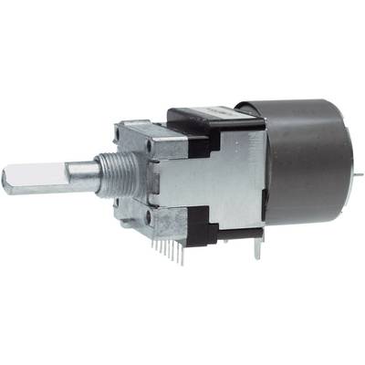 ALPS RK16812MG 10KDX2, 402075 motorový potenciometer, prachotesný, stereo, 0.05 W, 10 kΩ, 1 ks