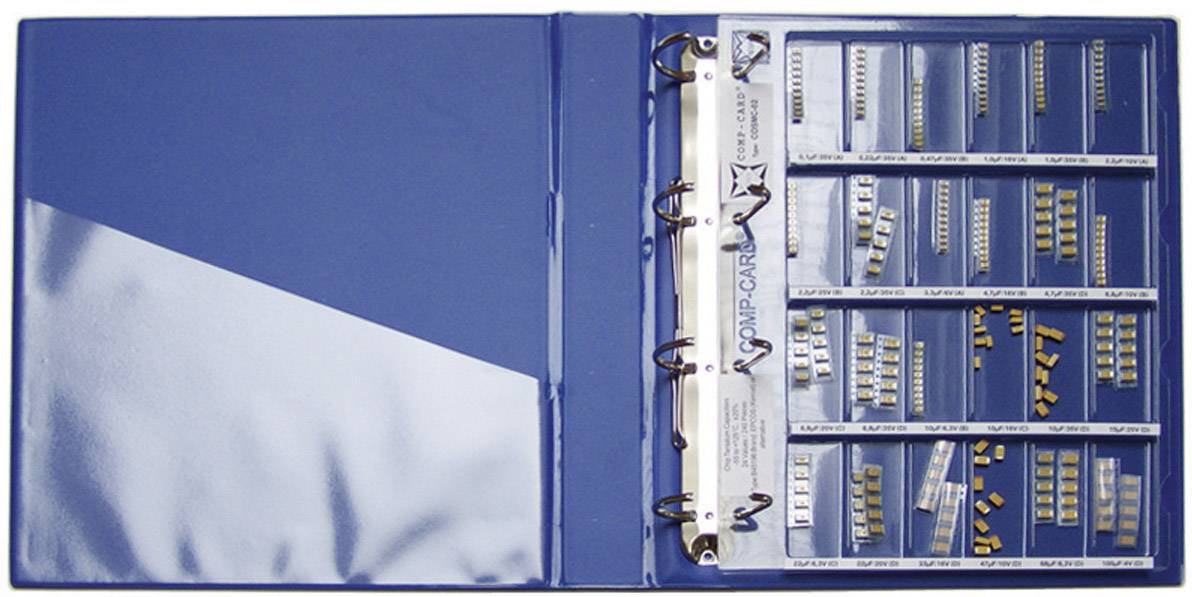 NOVA by Linecard COSMC-02 Assortimento di condensatori al tantalio SMD 1 KIT