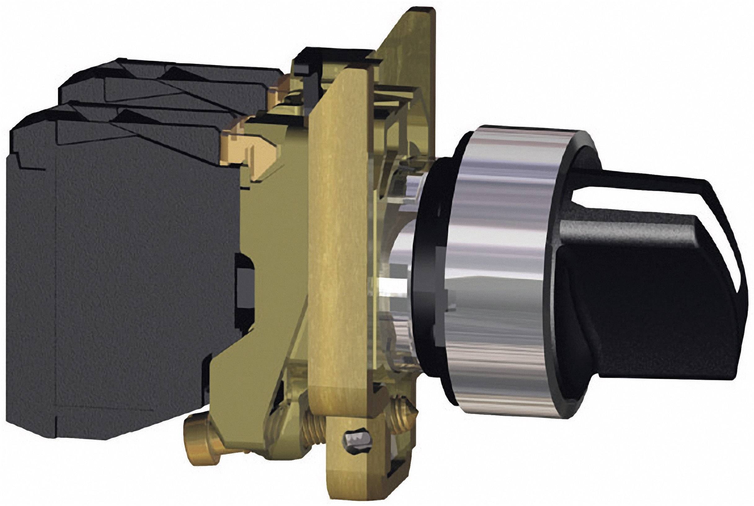 Schneider Electric XB4BD25 Harmony XB4BD25 Interruttore Interruttore rotativo Nero 2 x 90 ° Sblocco a rotazione 1 pz.