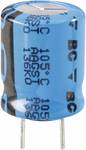 Radiálny kondenzátor série LOW-ESR 136