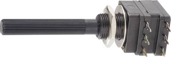 Piher PC16DH-10IP06103A2020MTA, PC16DH-10IP06103A2020MTA otočný potenciometer, stereo, 0.2 W, 10 kΩ, 1 ks