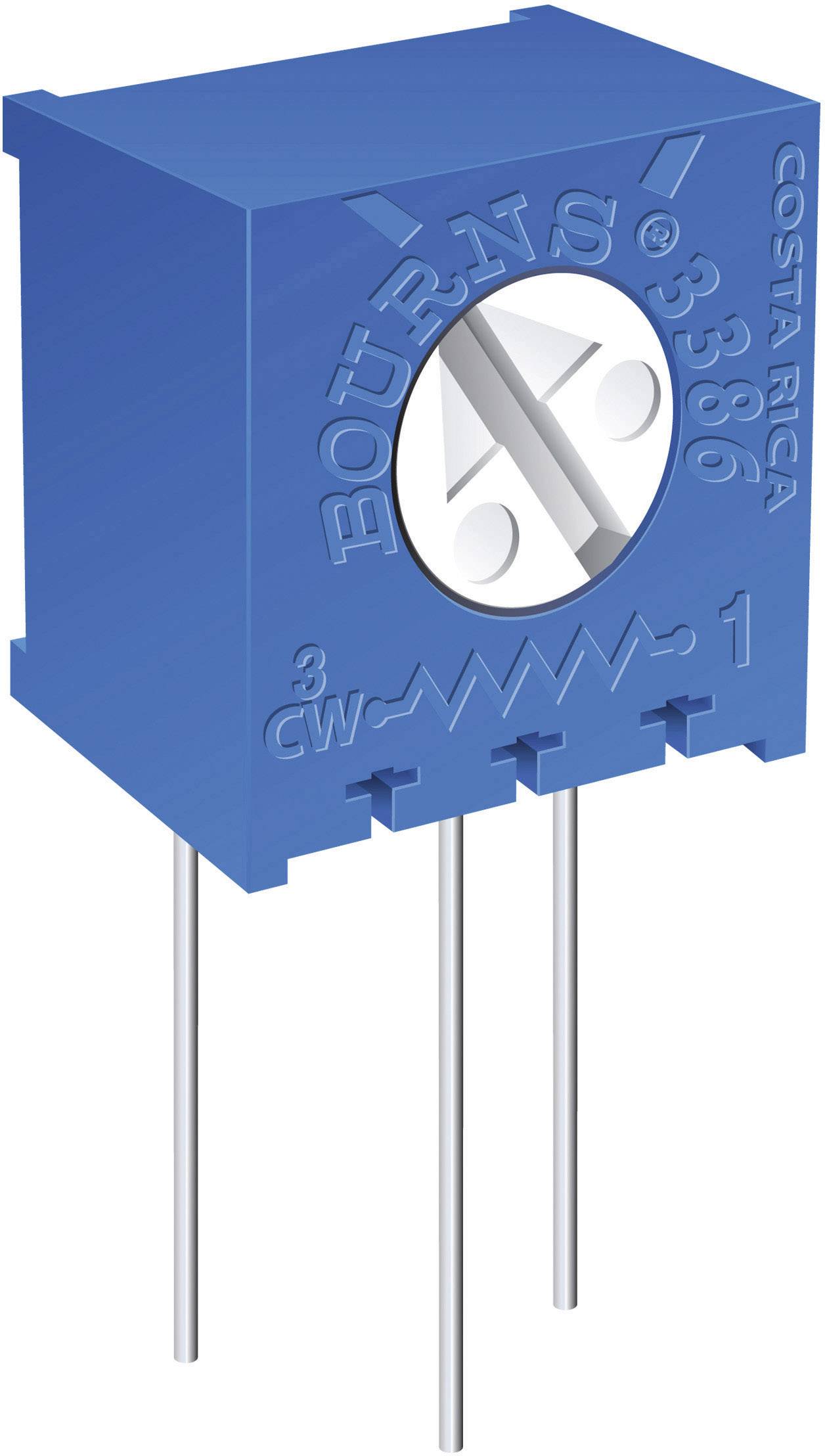 Bourns 3386X-1-104LF 3386X-1-104LF Trimmer lineare 0.5 W 100 kΩ 310 ° 1 pz.